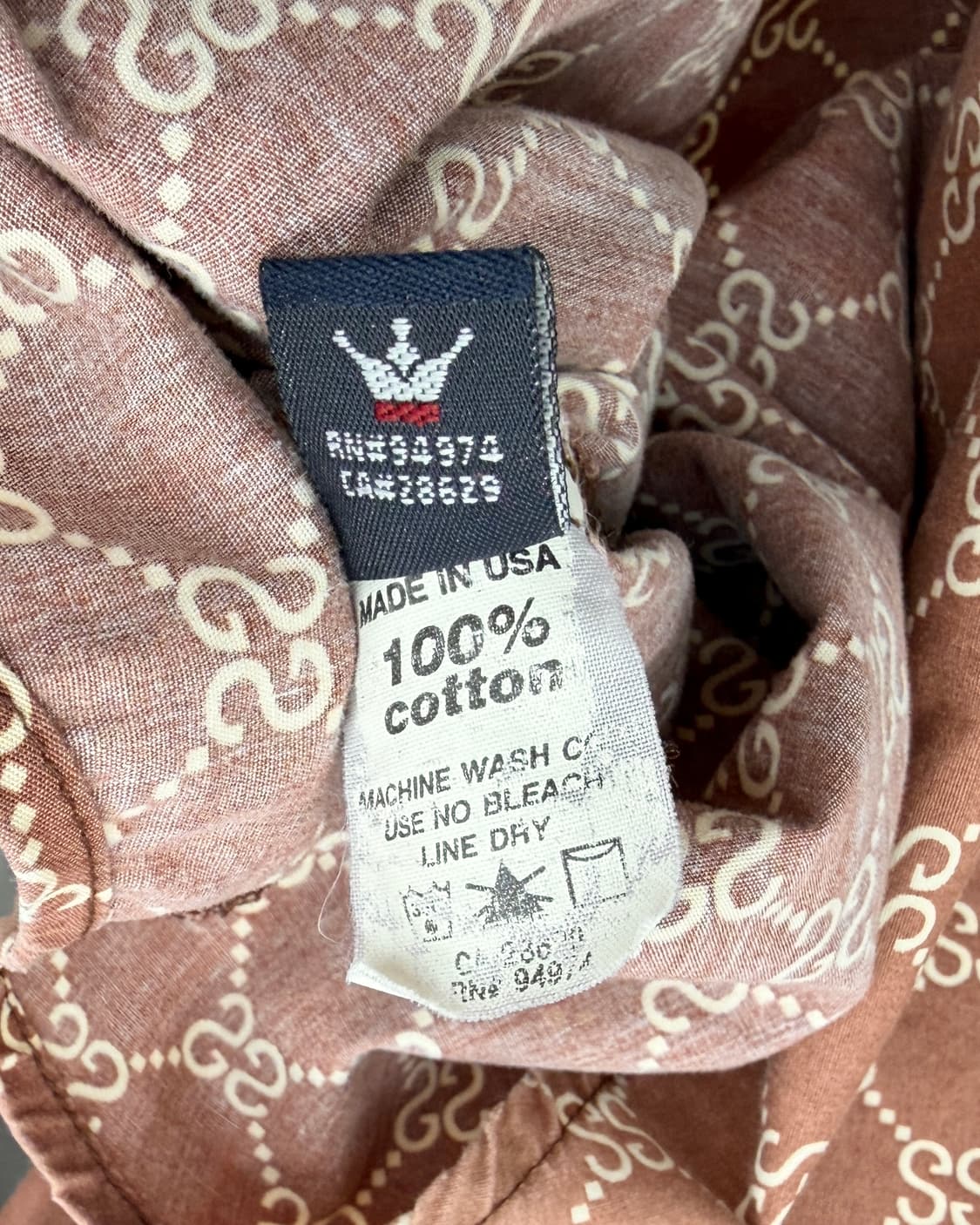 스투시 80s USA SS링크 패턴 셔츠 상품이미지8