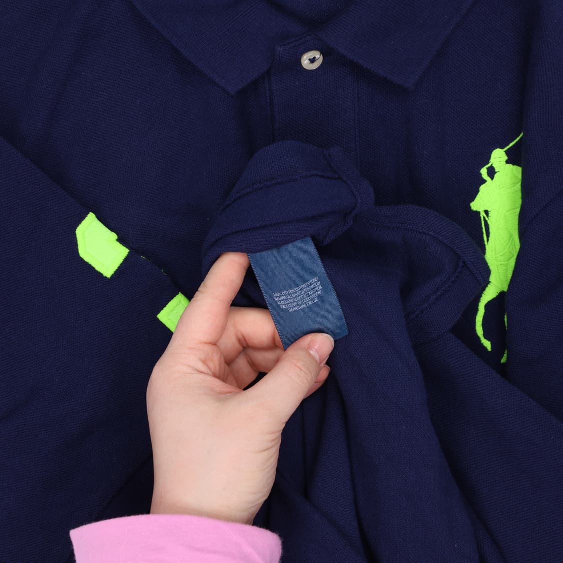 XL 폴로 키즈 여성 빅포니 카라 반팔 0223M2 상품이미지4