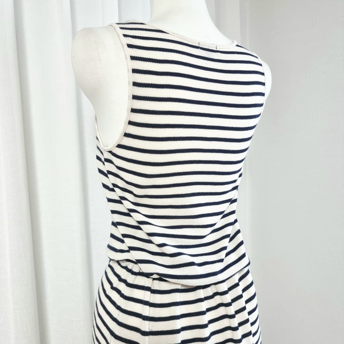 조셉 JOSEPH 코튼린넨 니트 원피스 휴양지룩 (44~날씬55/표기M) 상품이미지8