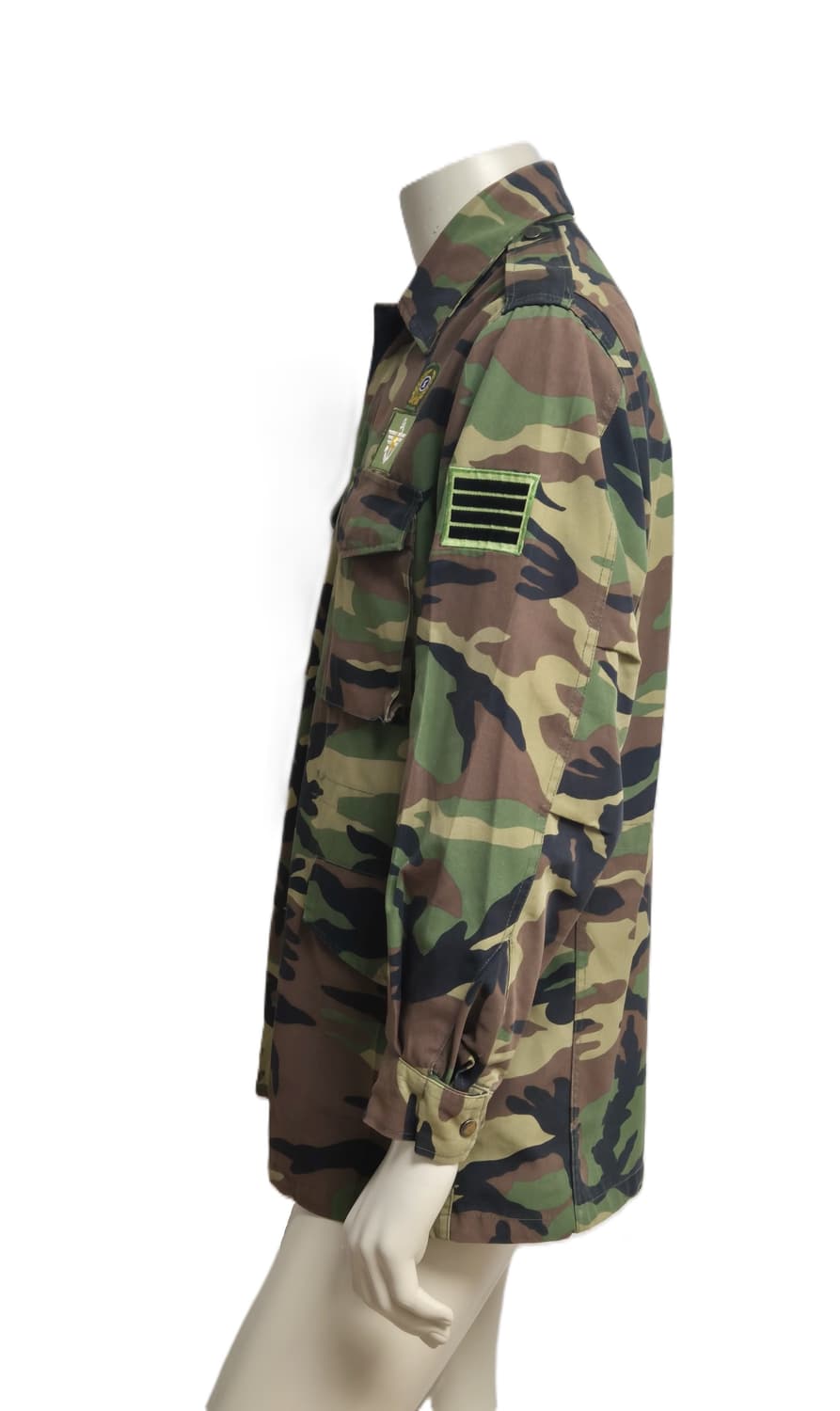 육군 구형 국방부 병장 중기형 야전상의 전투복 상의 자켓 (L) 상품이미지2