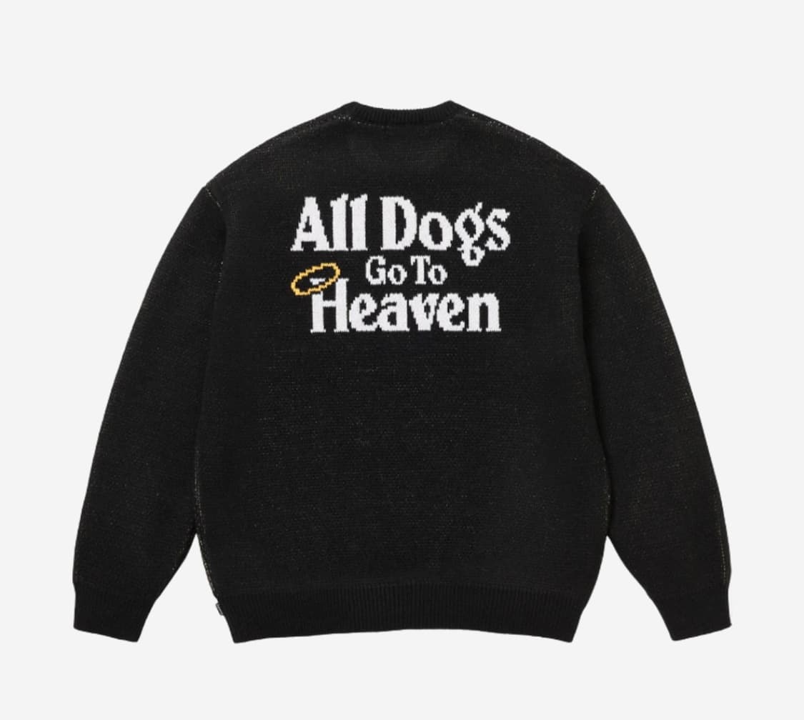 슈프림 올 독스 고 투 헤븐 스웨터 블랙 S 상품이미지2