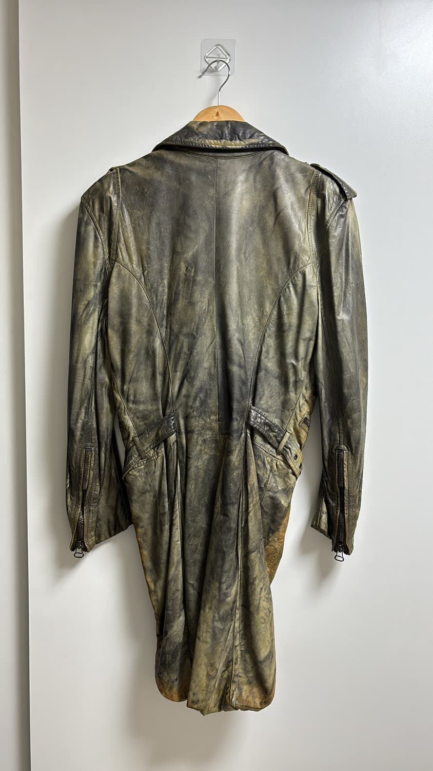 발망 데카르넹 2010ss 램스킨 라이더 자켓 롱 상품이미지4