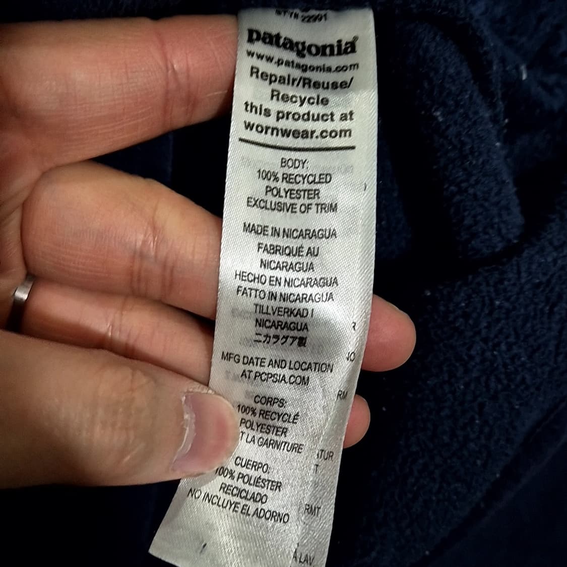 파타고니아 신칠라 플리스 자켓 상품이미지6