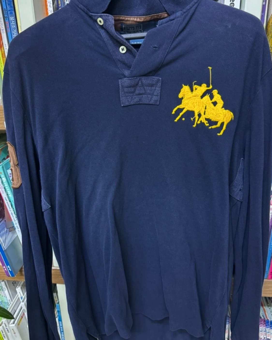 정품 폴로랄프로렌 치프키프 빅포니 카라 롱슬리브 M 상품이미지1