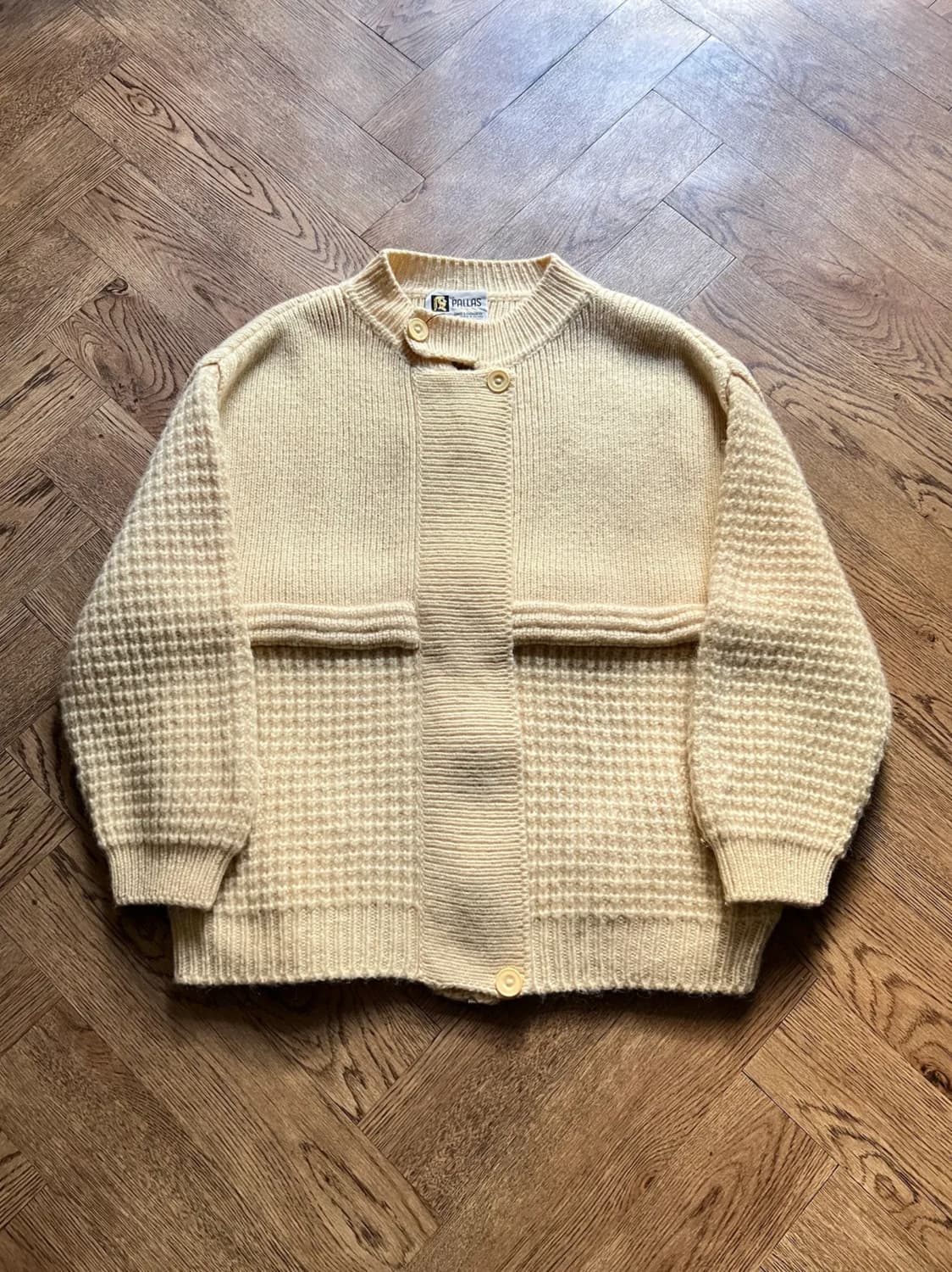 [S]90's 아일랜드제 피셔맨 집업 스웨터 상품이미지1