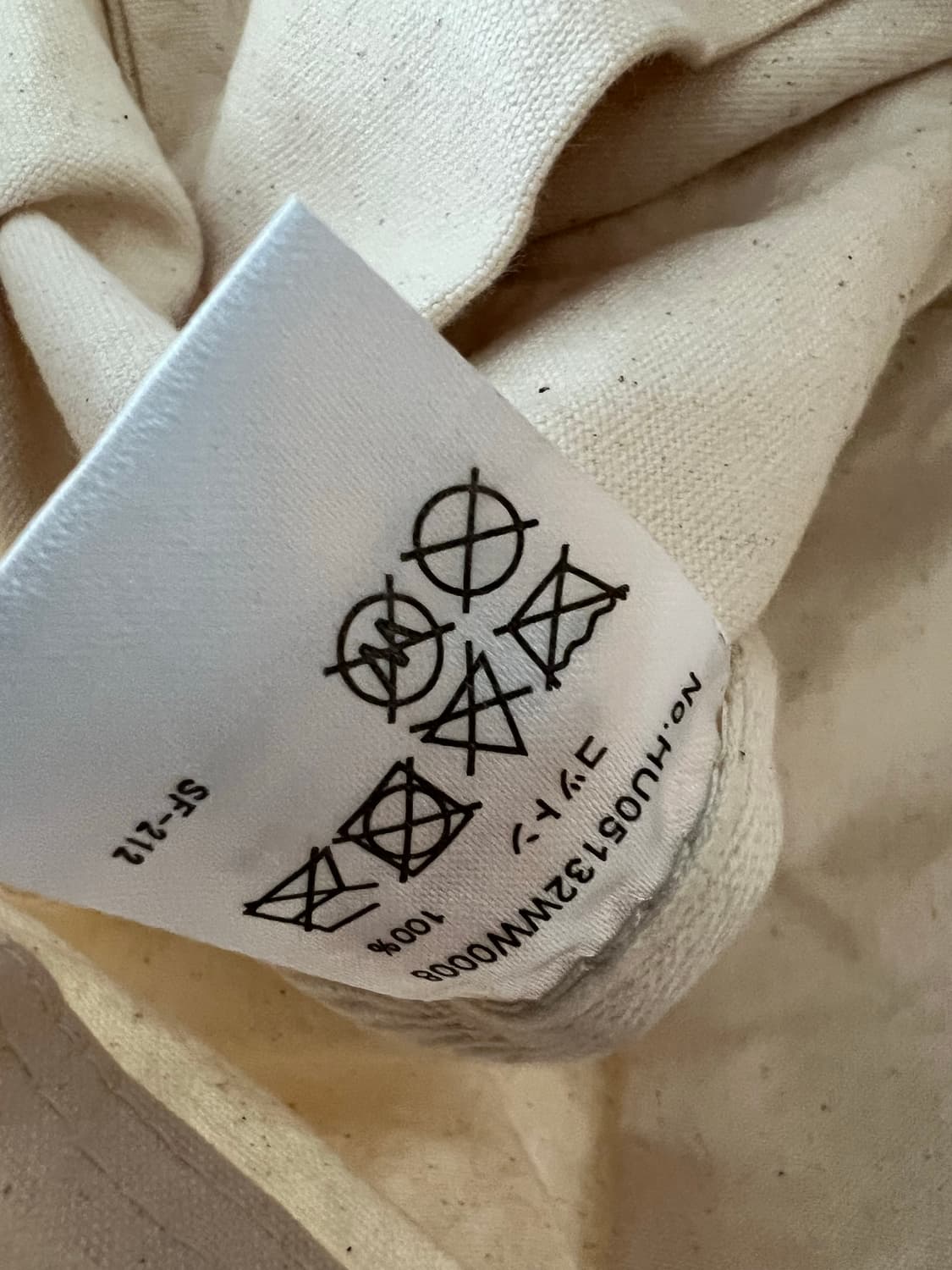 메종 키츠네 폭스 헤드 토트백 에크루 상품이미지7