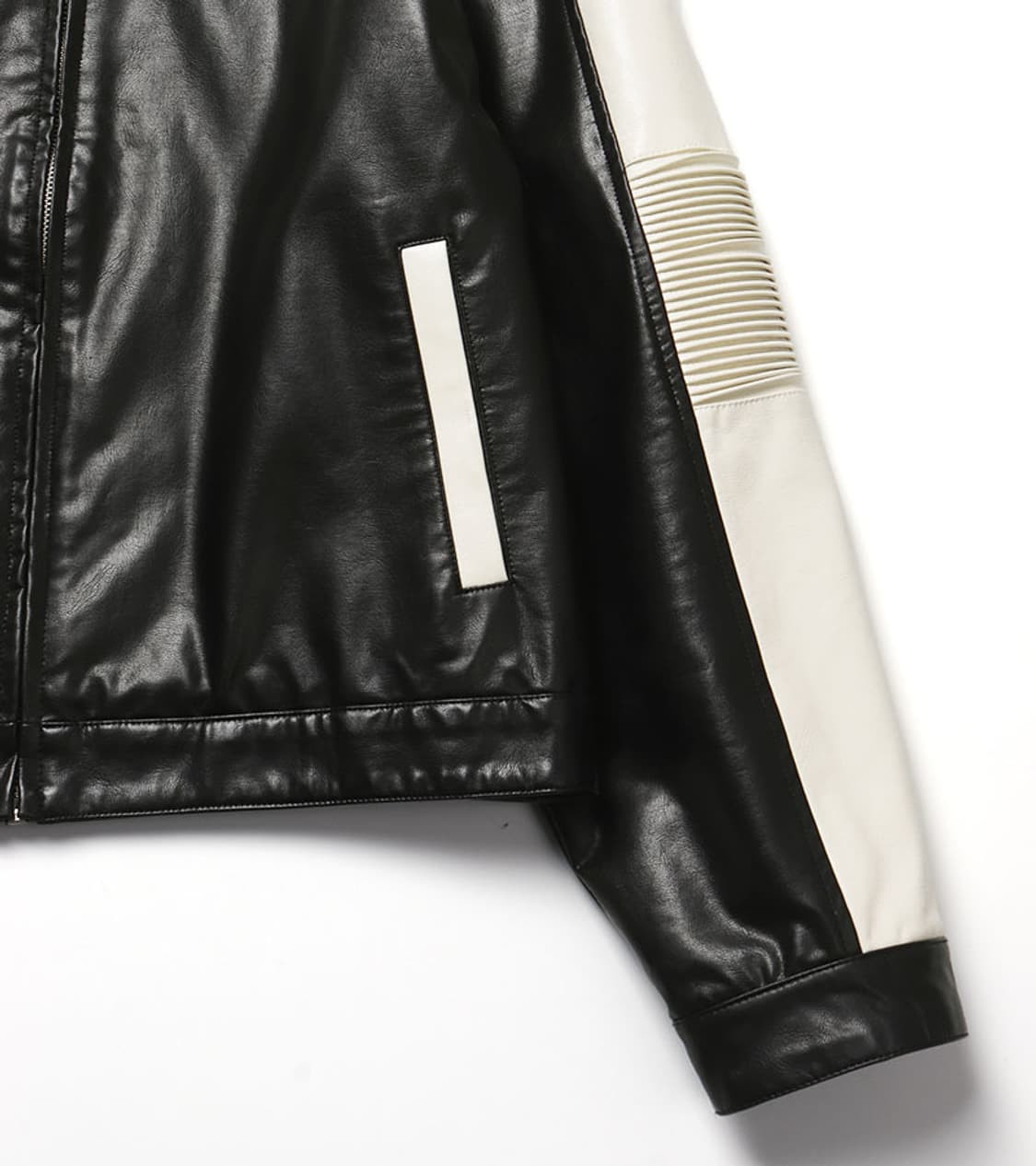 WHO’S WHO GALLERY - LEATHER BIKER JACKET 상품이미지8