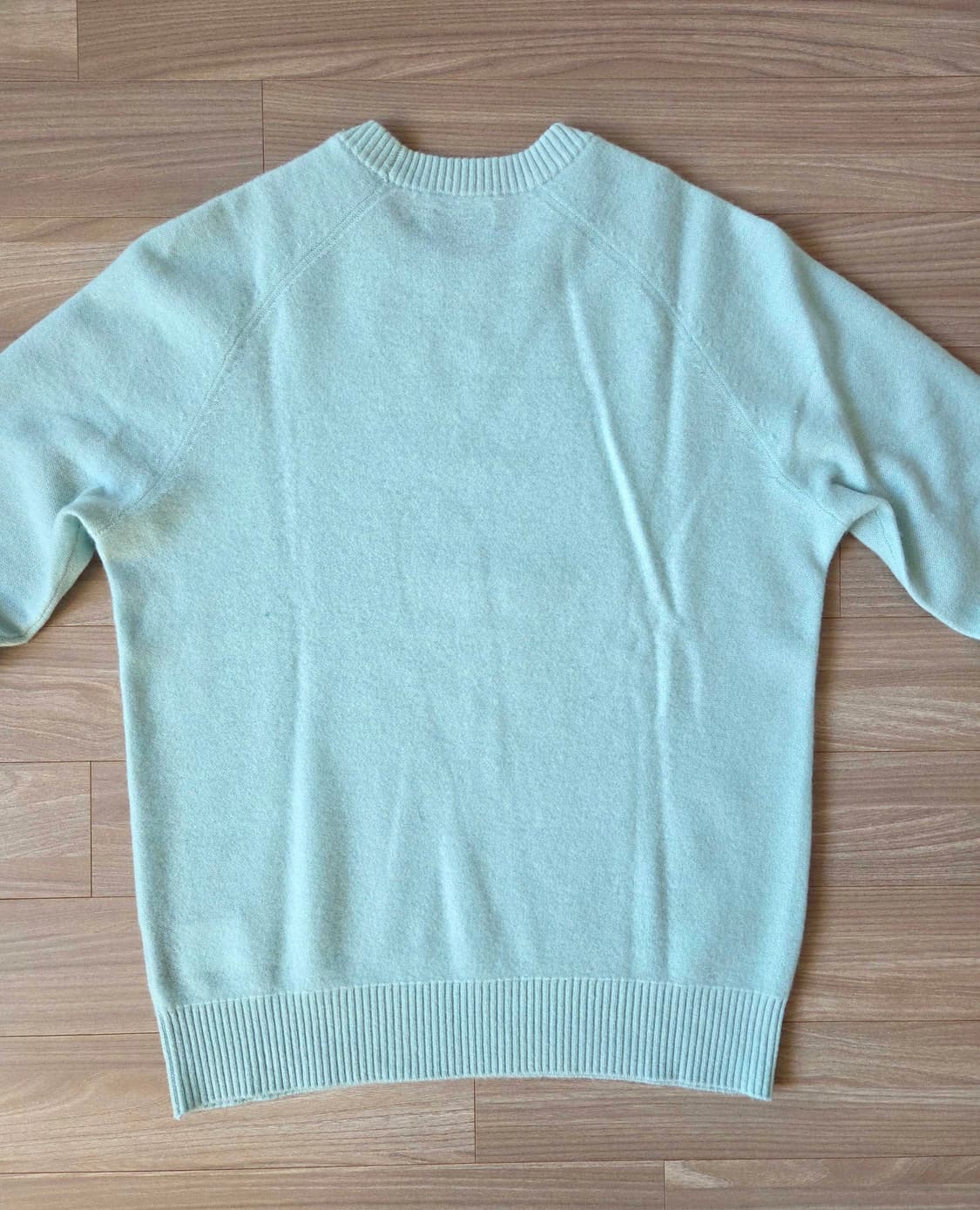 클럽모나코 캐시미어100 니트 민트 m사이즈 새상품급 상품이미지3