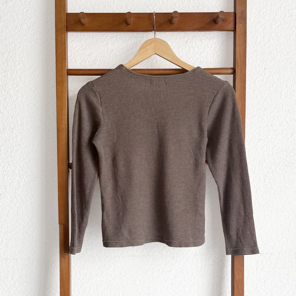 모닥불 브라운 레이스 티 상품이미지6