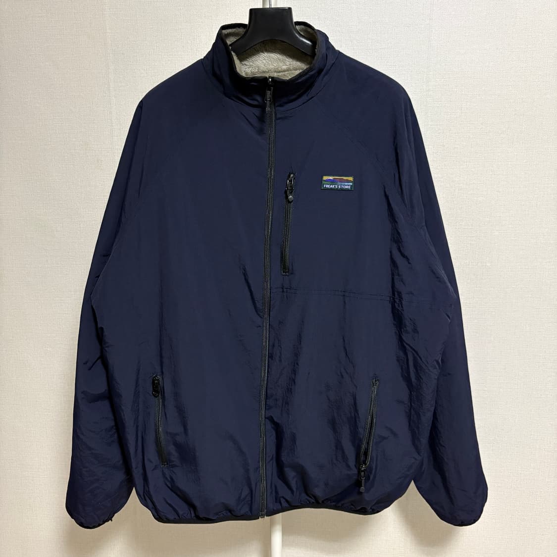 프릭스스토어 리버시블 플리스 / 베이지-네이비, L 상품이미지8