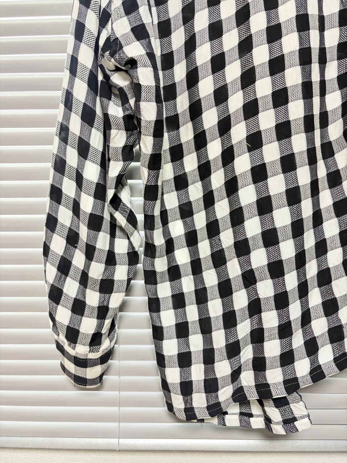 Tricot Comme des garcons check shirt 상품이미지10