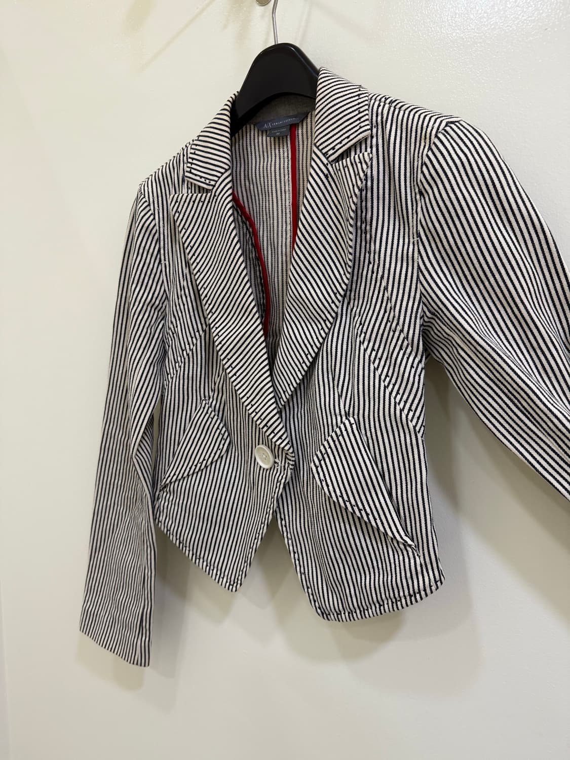 아르마니익스체인지 스트라이프 자켓 정품 상품이미지2