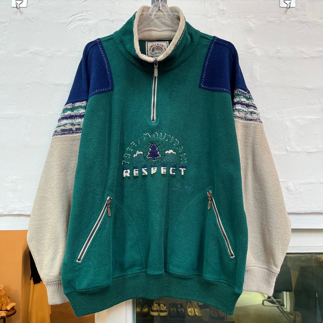 Walking by Silvy 플리스 하프 집업 XL 상품이미지1