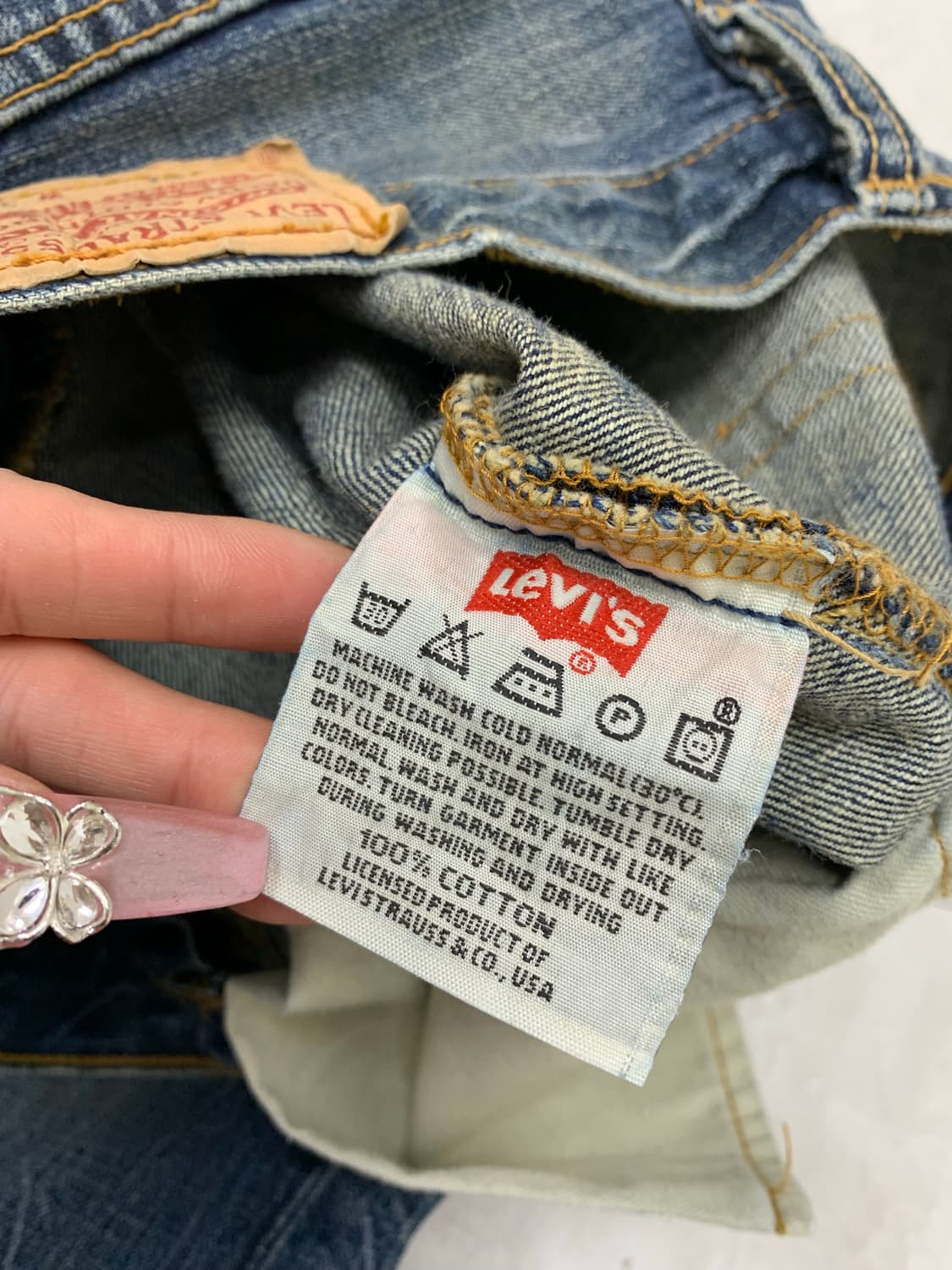 리바이스 501 데님 팬츠#66 상품이미지4