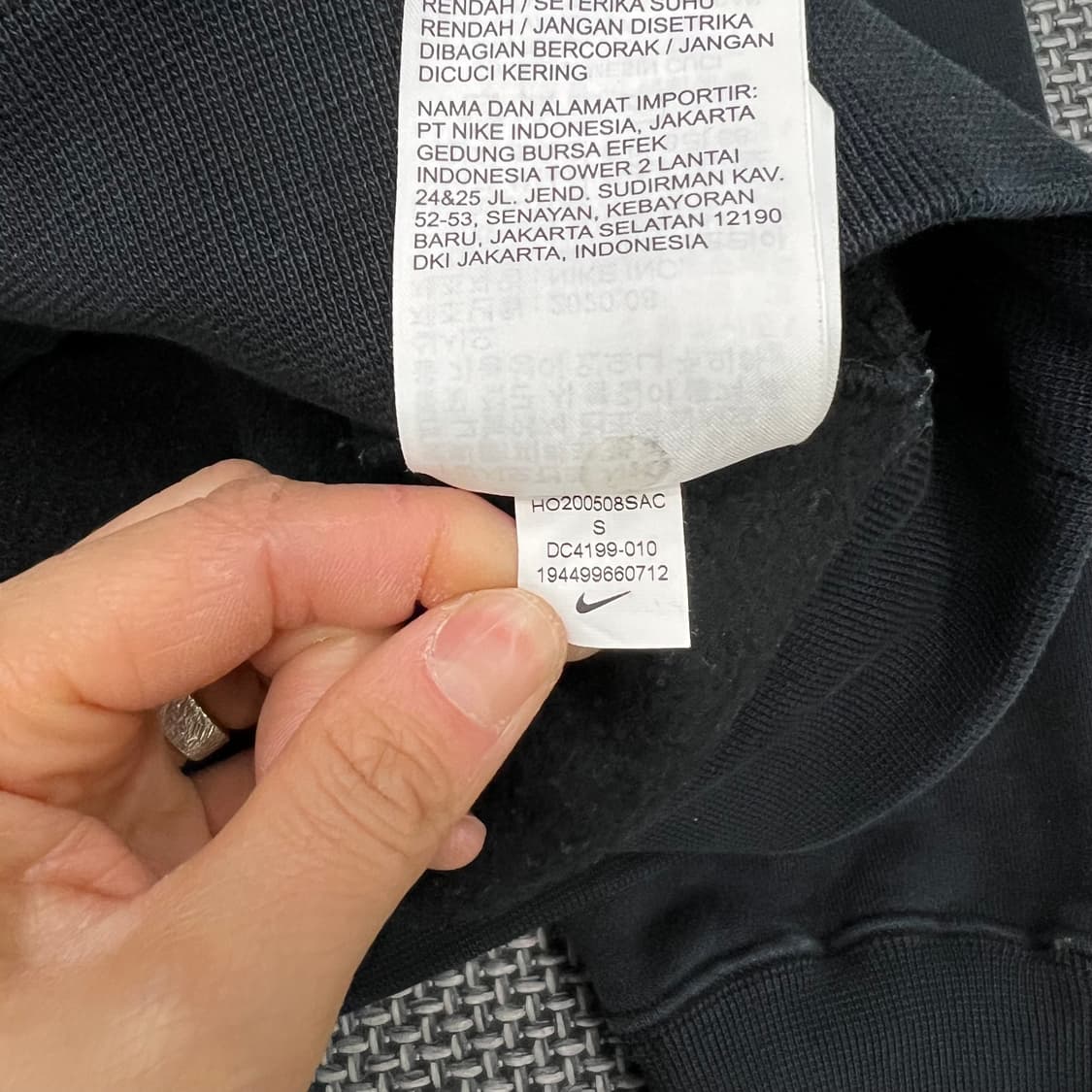 착샷O 나이키x스투시 NRG 크루넥 맨투맨 상품이미지6