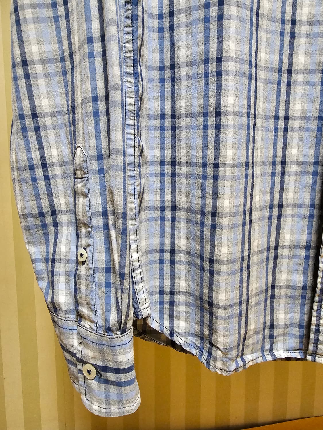 아르마니 셔츠 코튼 M 상품이미지7