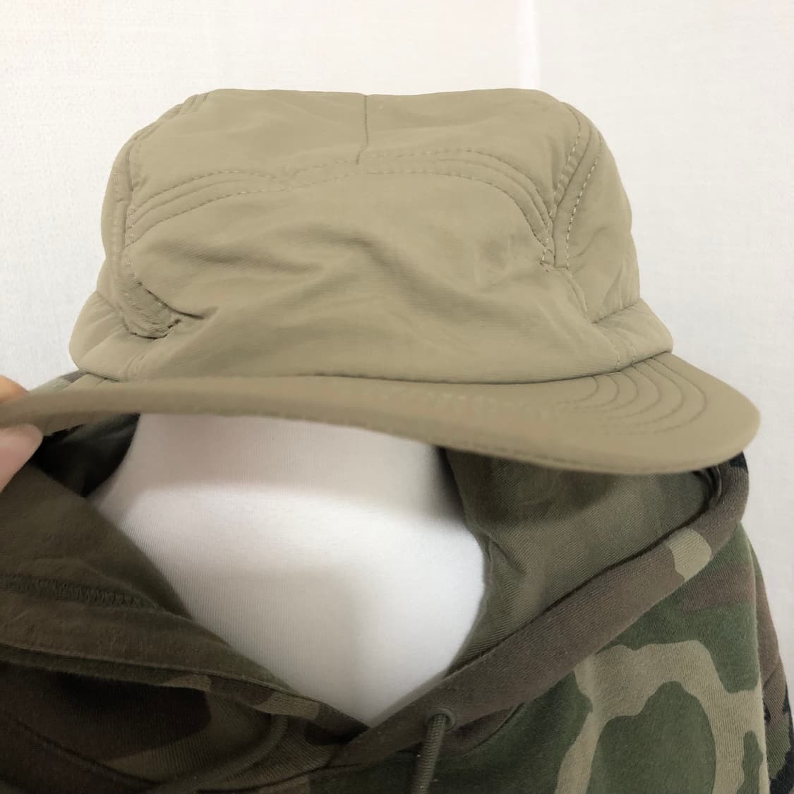 베이지 캠프 캡 상품이미지3