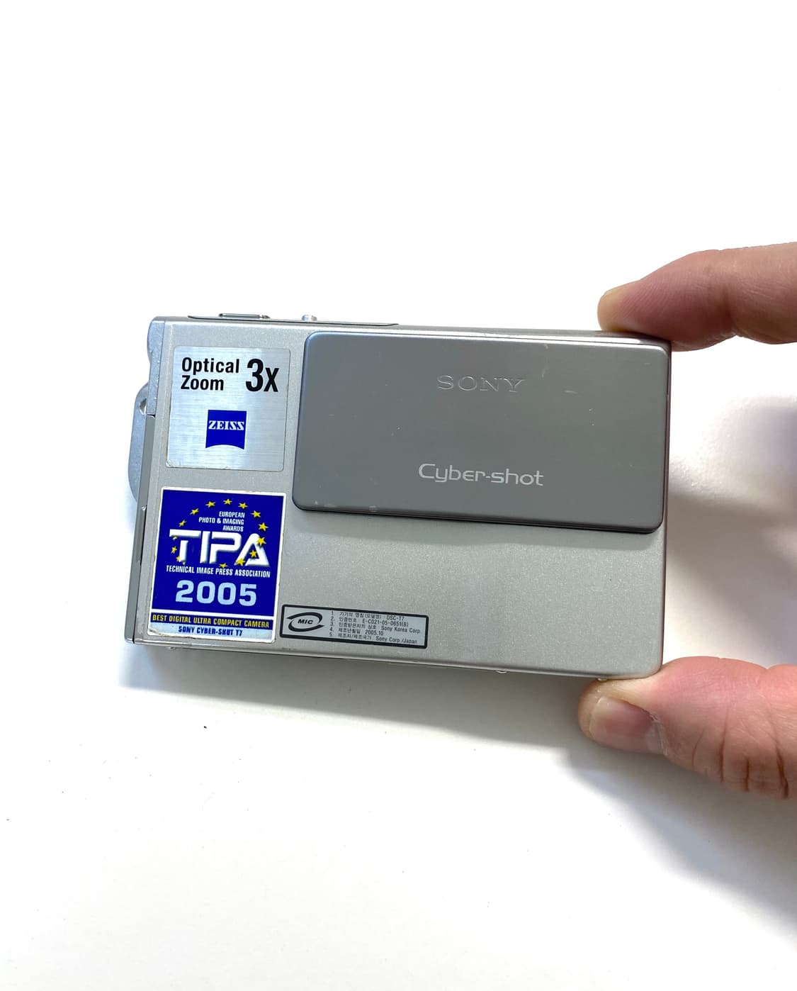 소니 사이버샷 DSC-T7 디지털 카메라 상품이미지1