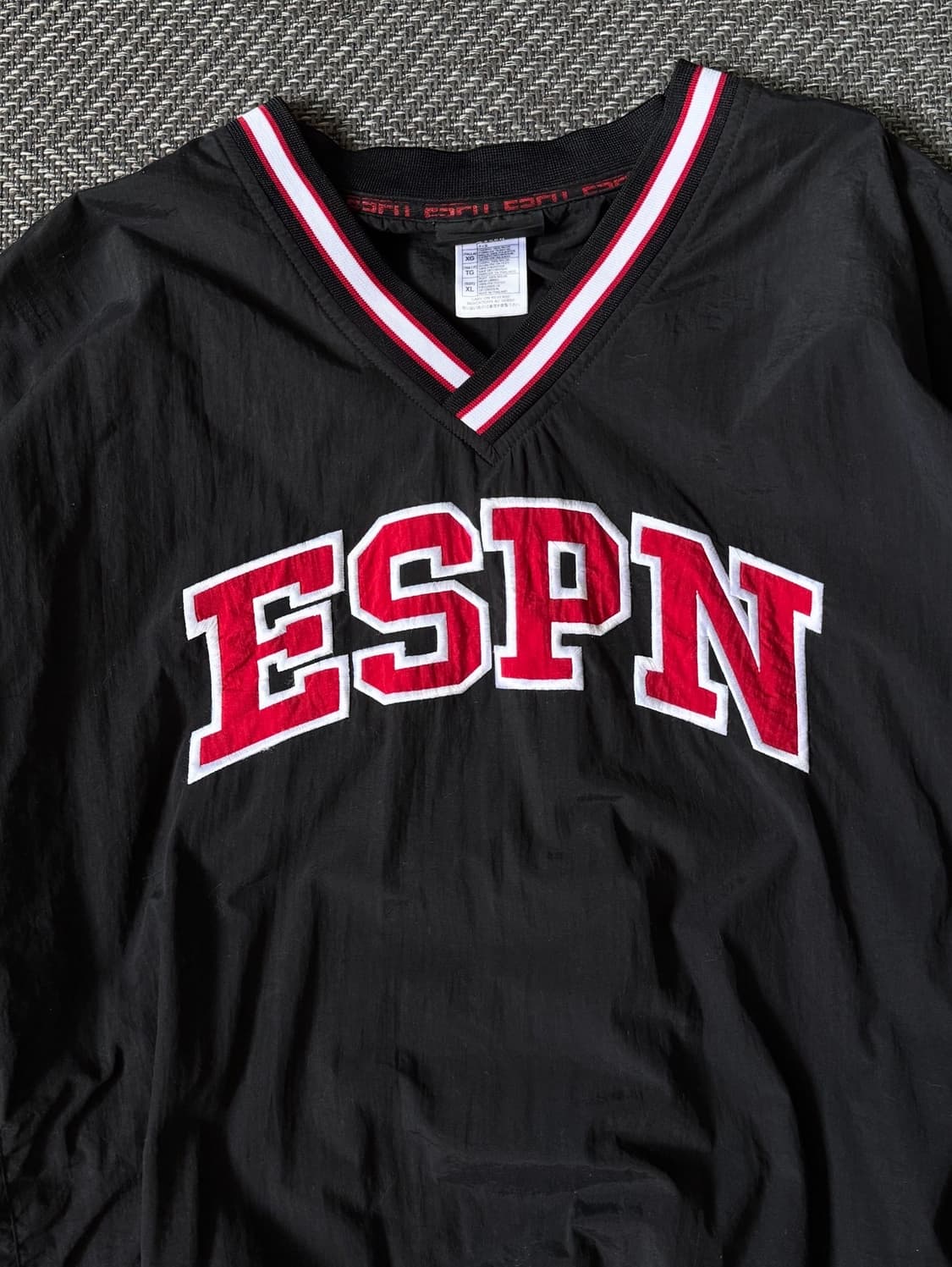 ESPN 나일론 빈티지 웜업 브이넥 풀오버 (105-110) 상품이미지2