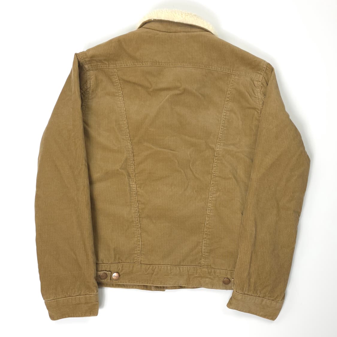 랭글러x어반리서치 코듀로이 셰르파 자켓 브라운 (L) 상품이미지2