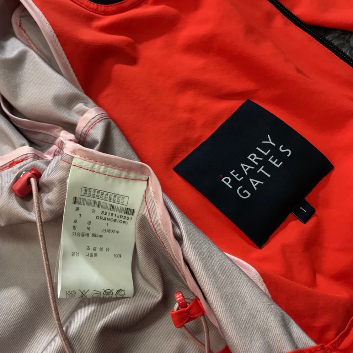 [[여성 1(M)] 파리게이츠(PG) 골프 우븐 본딩 바람막이#317 상품이미지8