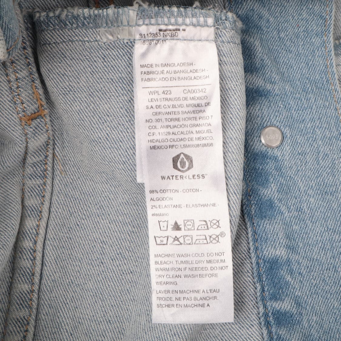 리바이스 페이즐리 캐나디아나 트러커 데님자켓 상품이미지9