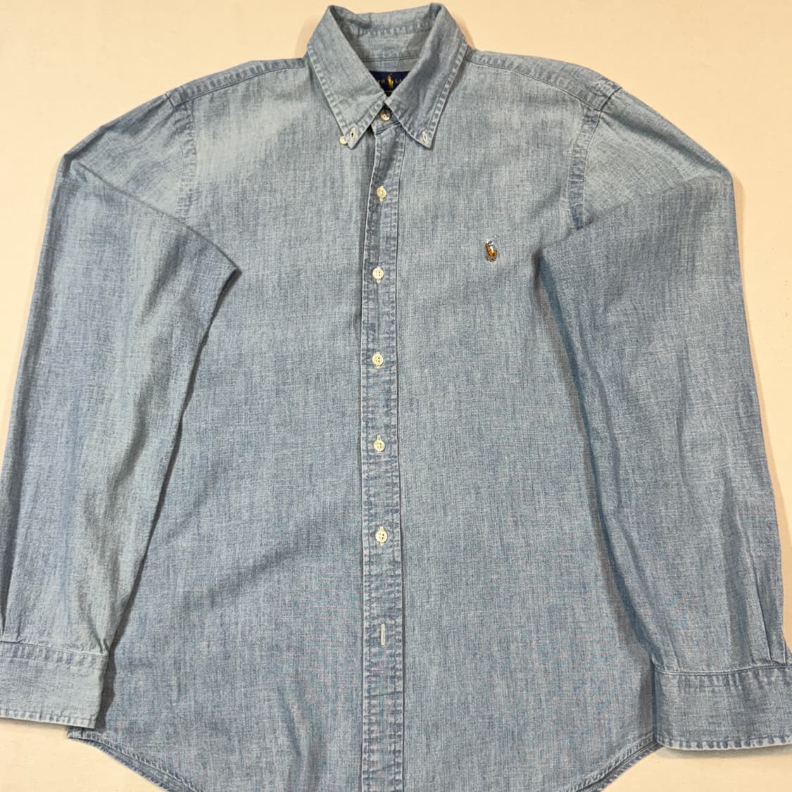 M) 폴로 랄프로렌 클래식핏 샴브레이 셔츠 상품이미지2