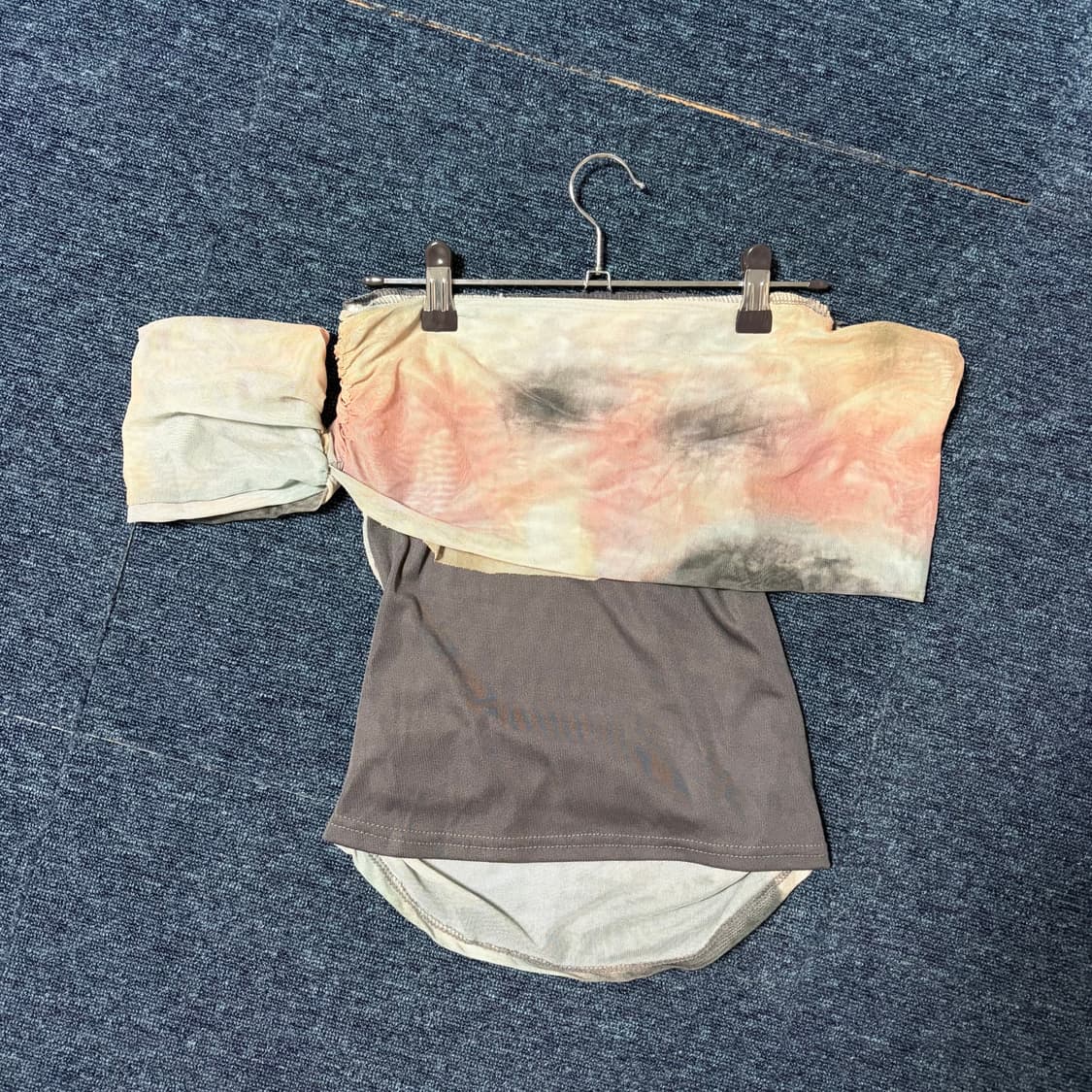 레이어룸 구매 색감 미친 오프숄더 탑 상품이미지2