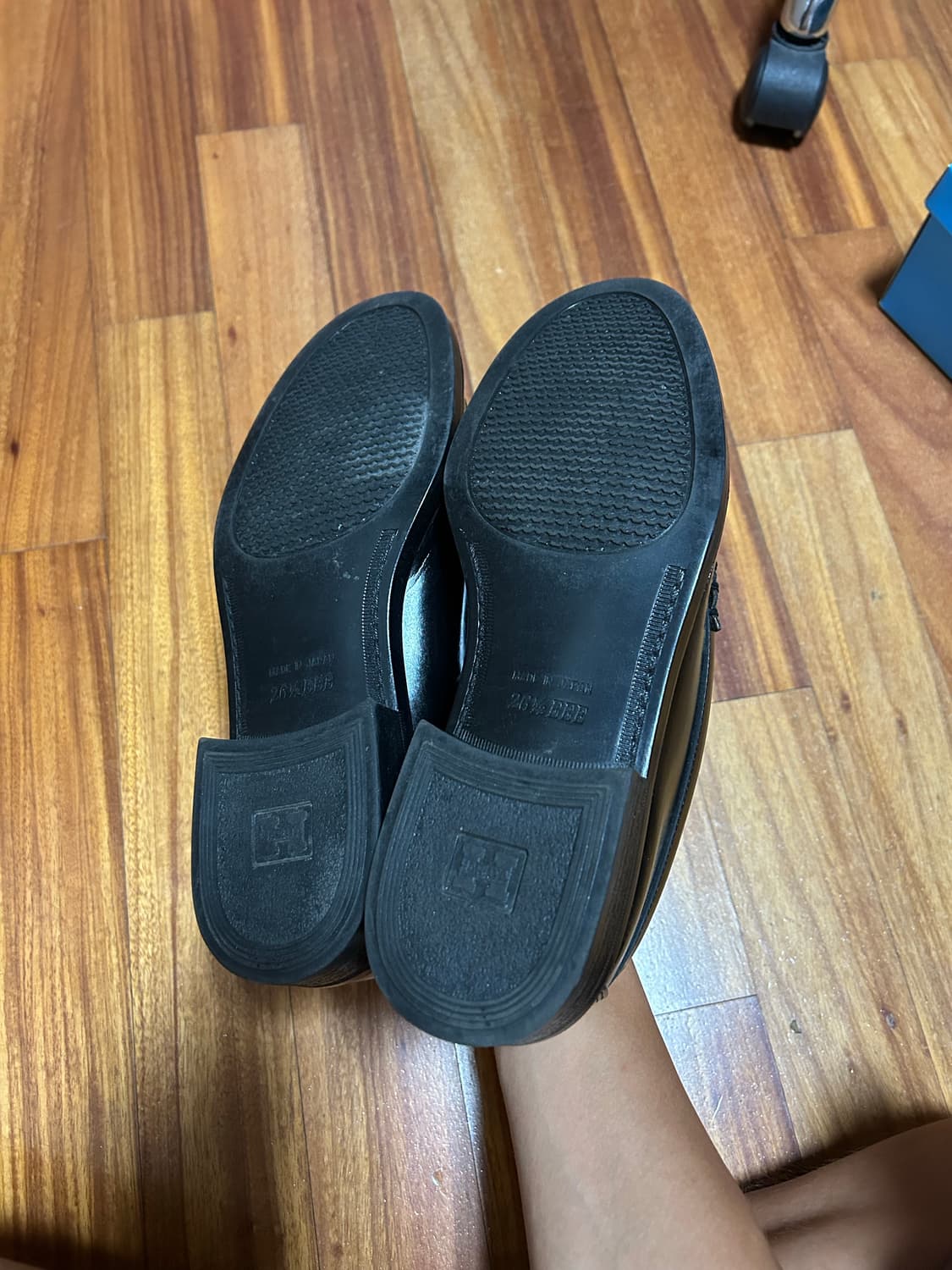 하루타 PU 페니로퍼 블랙 265 상품이미지2