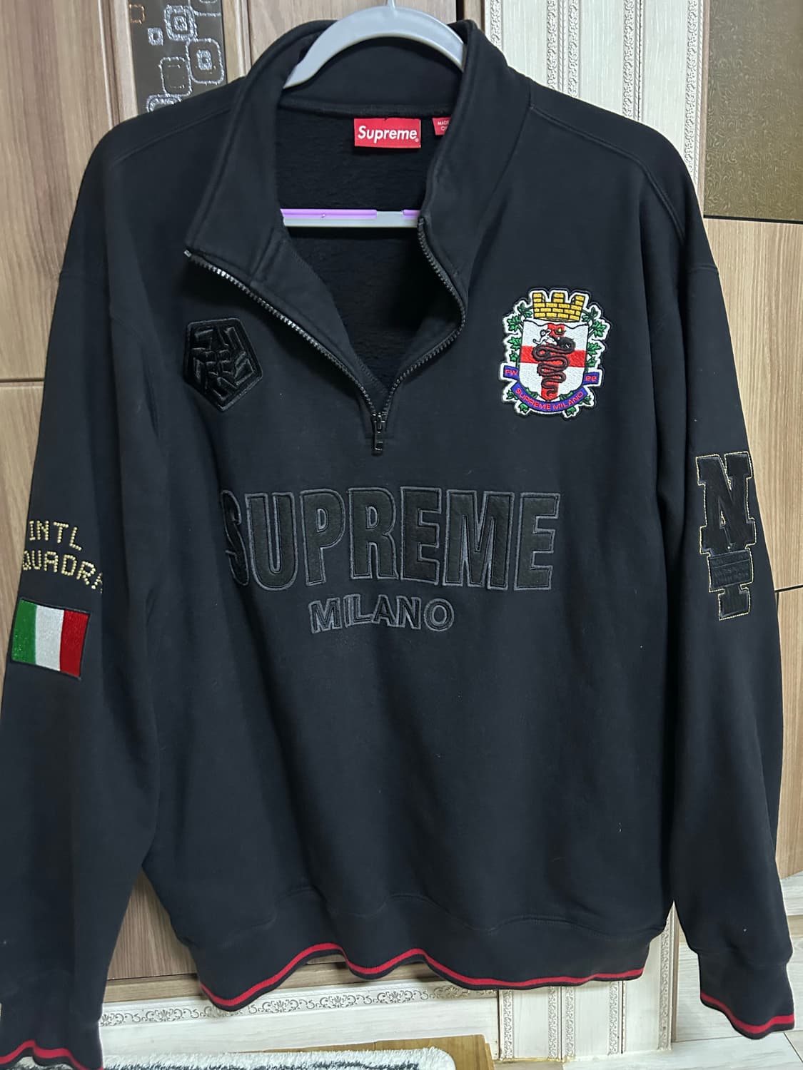 슈프림 밀라노 반집업 L 상품이미지1