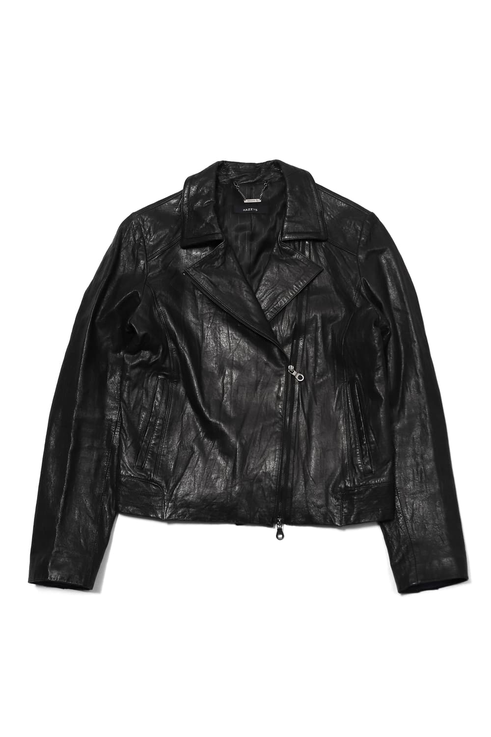 HAZZYS 양가죽 라이더 재킷 women 85 상품이미지2