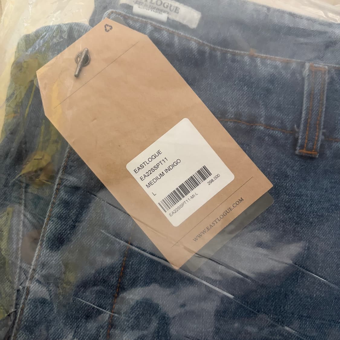 새상품(L)이스트로그 마리나 4P 팬츠 미디움 인디고 상품이미지5