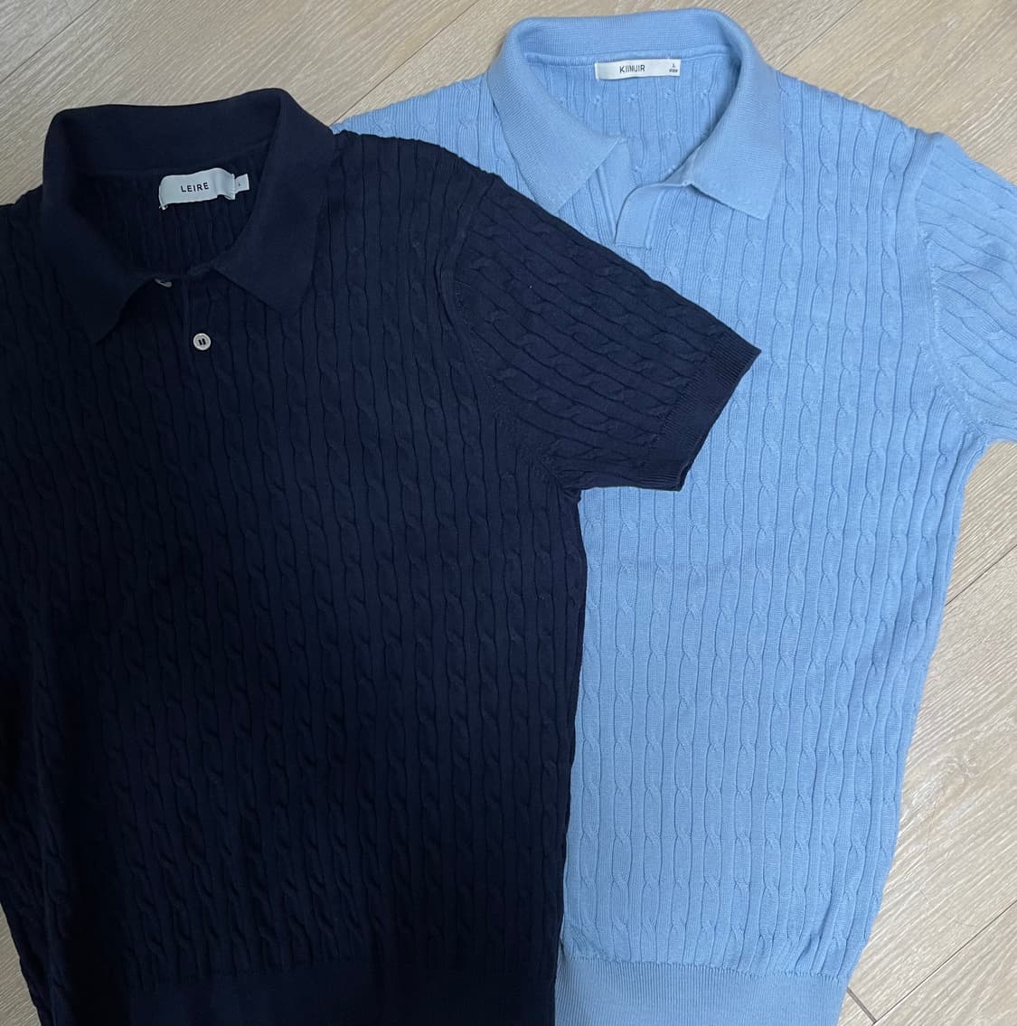 캐이블 카라 니트 2개 묶음가 상품이미지4