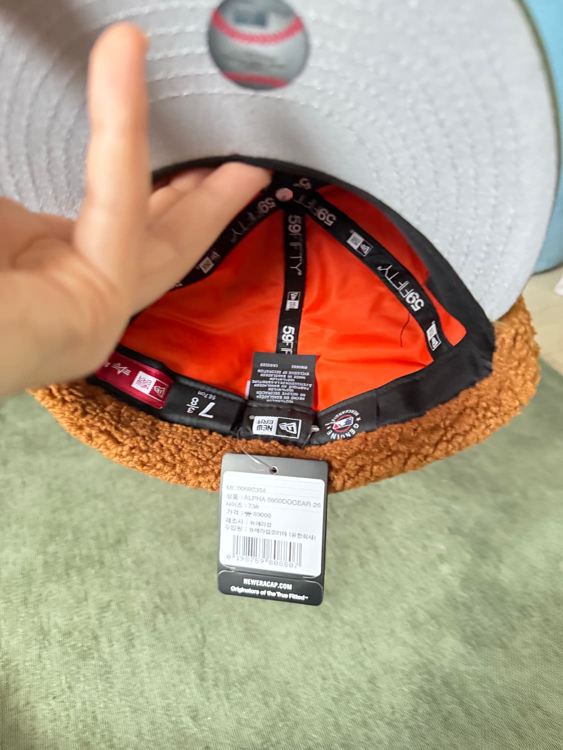 (새상품) 뉴에라 알파인더스트리 738 상품이미지5