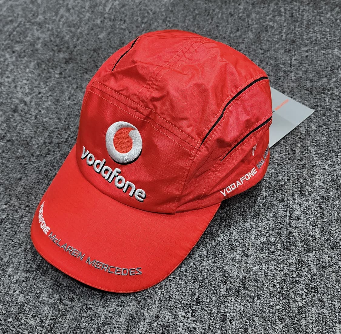 맥라렌 메르세데스 보다폰 F1 레이싱 팀 볼캡 모자 상품이미지1