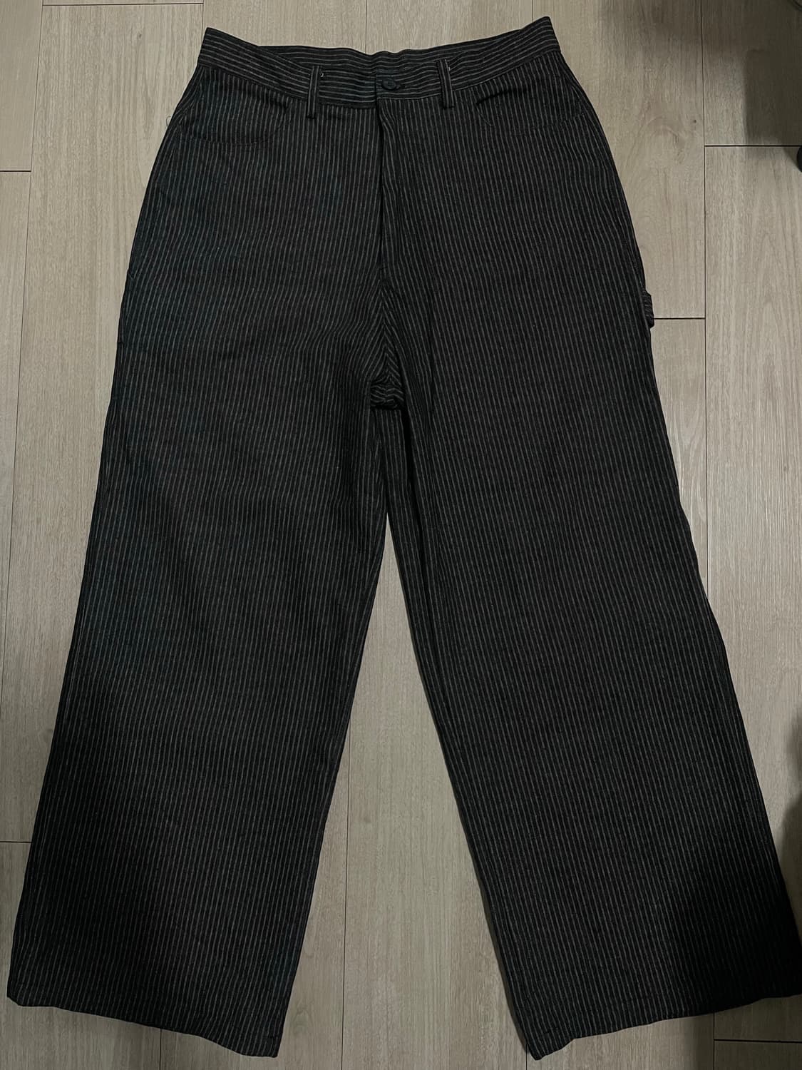 헬름 스트라이프 팬츠 상품이미지2