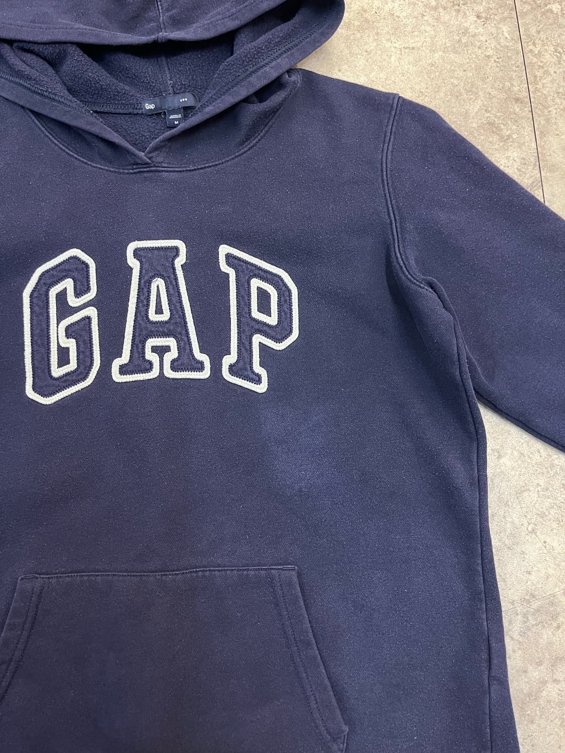 갭 후드티 네이비 M #csz3156 상품이미지6