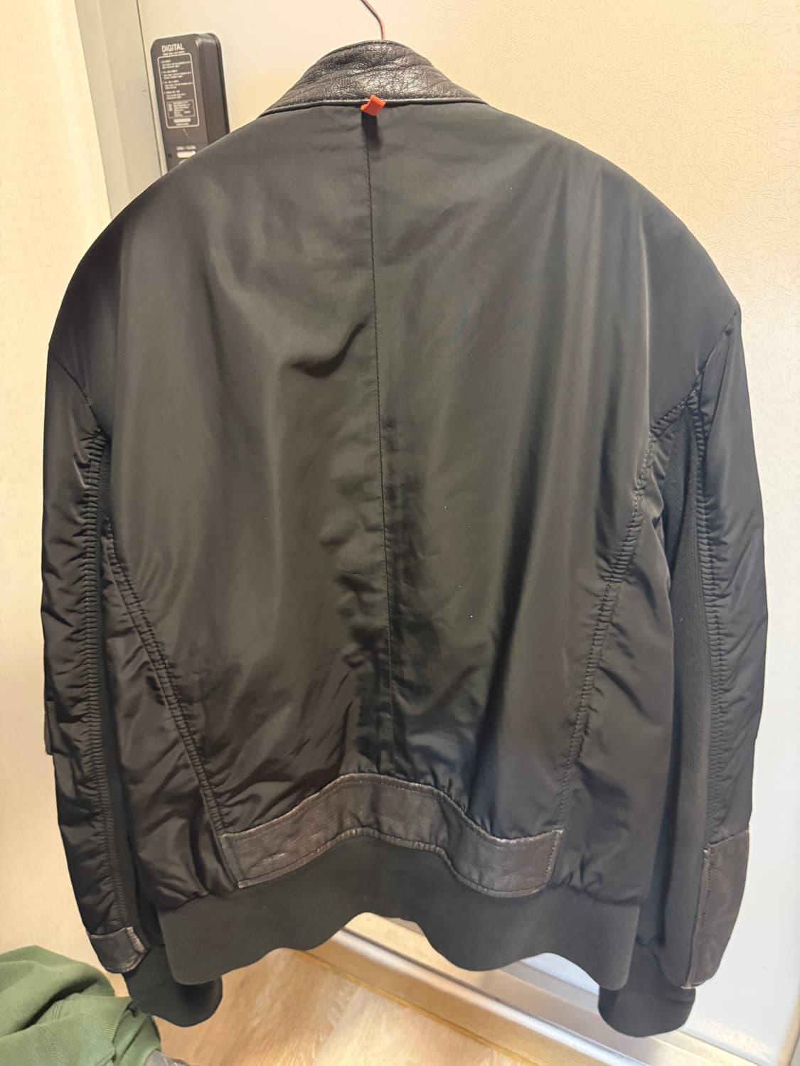 00s 휴고보스 레더 봄버 자켓 상품이미지2