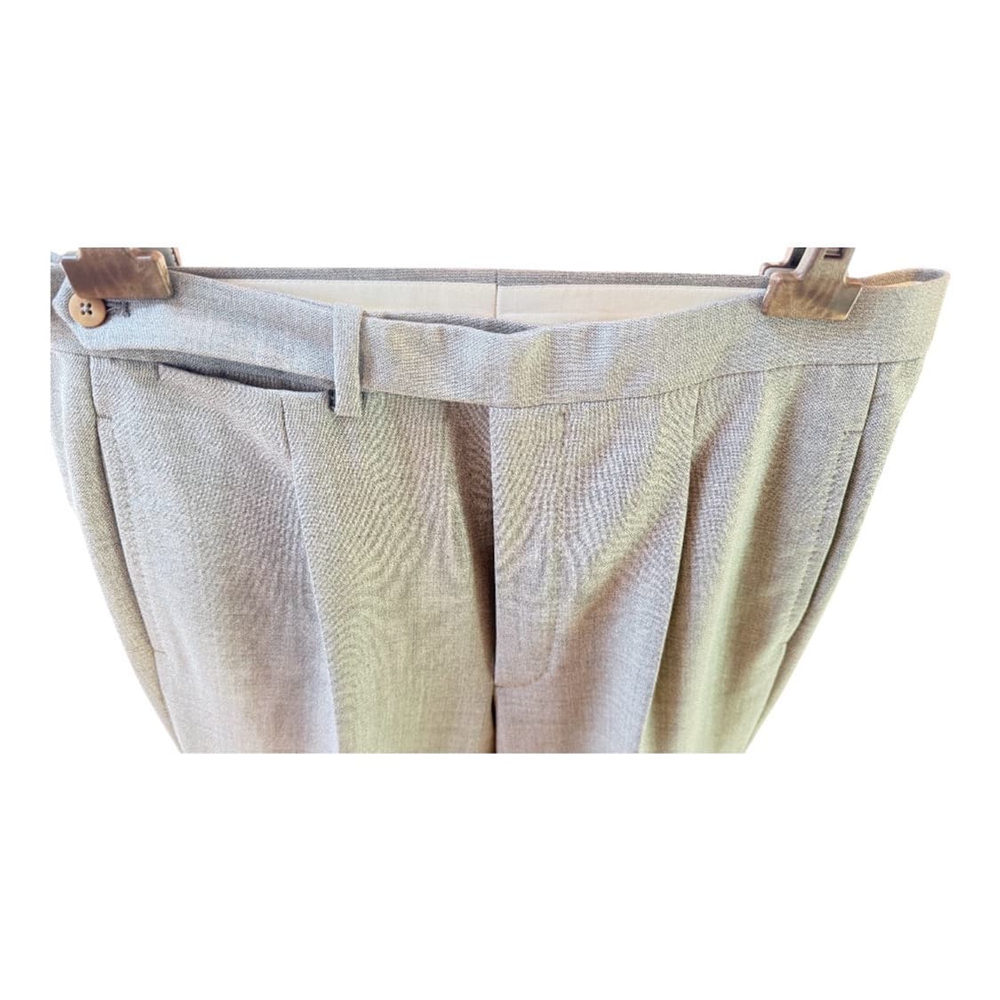 hyssop 히솝 그레이 베이지 트라우저 팬츠 슬랙스 상품이미지3