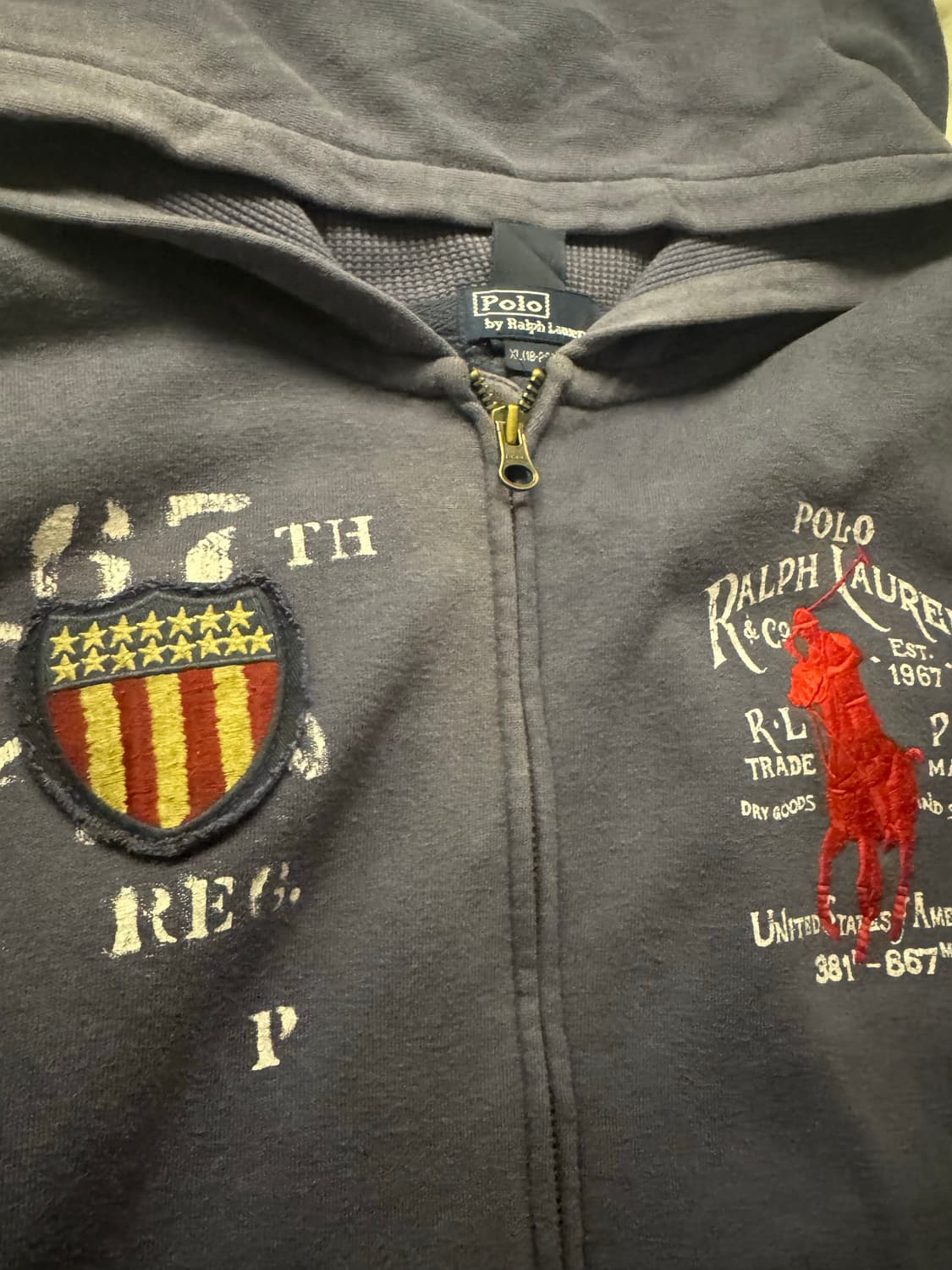 폴로 빅포니 후드집업 상품이미지2