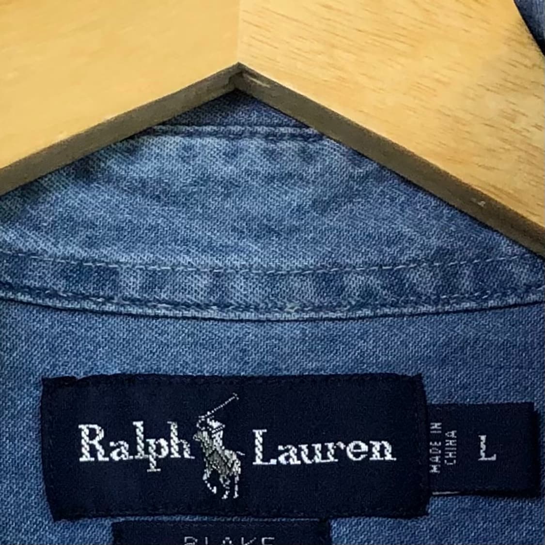 105 폴로 데님 셔츠 상품이미지3