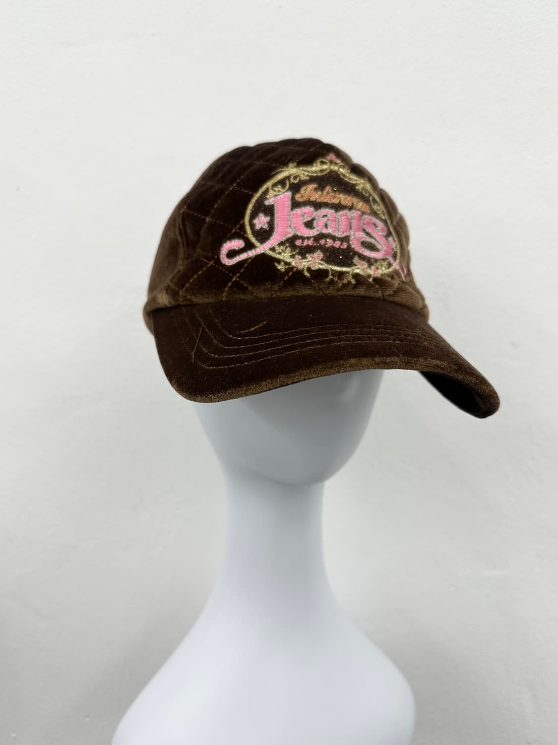 INTERBCREW Velvet vintage brown cap  상품이미지3