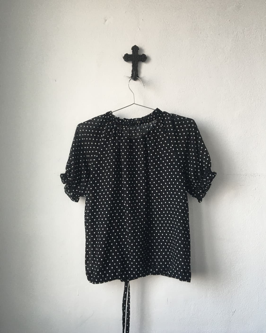 Dot pattern blouse 상품이미지3