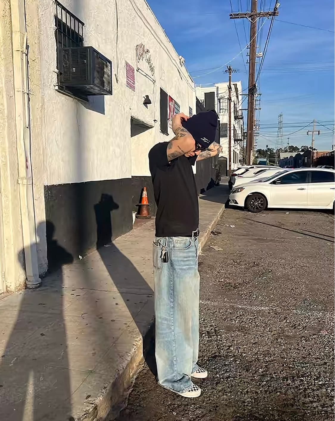 shapesUSA 선데이 블루 베기 데님 32 상품이미지3