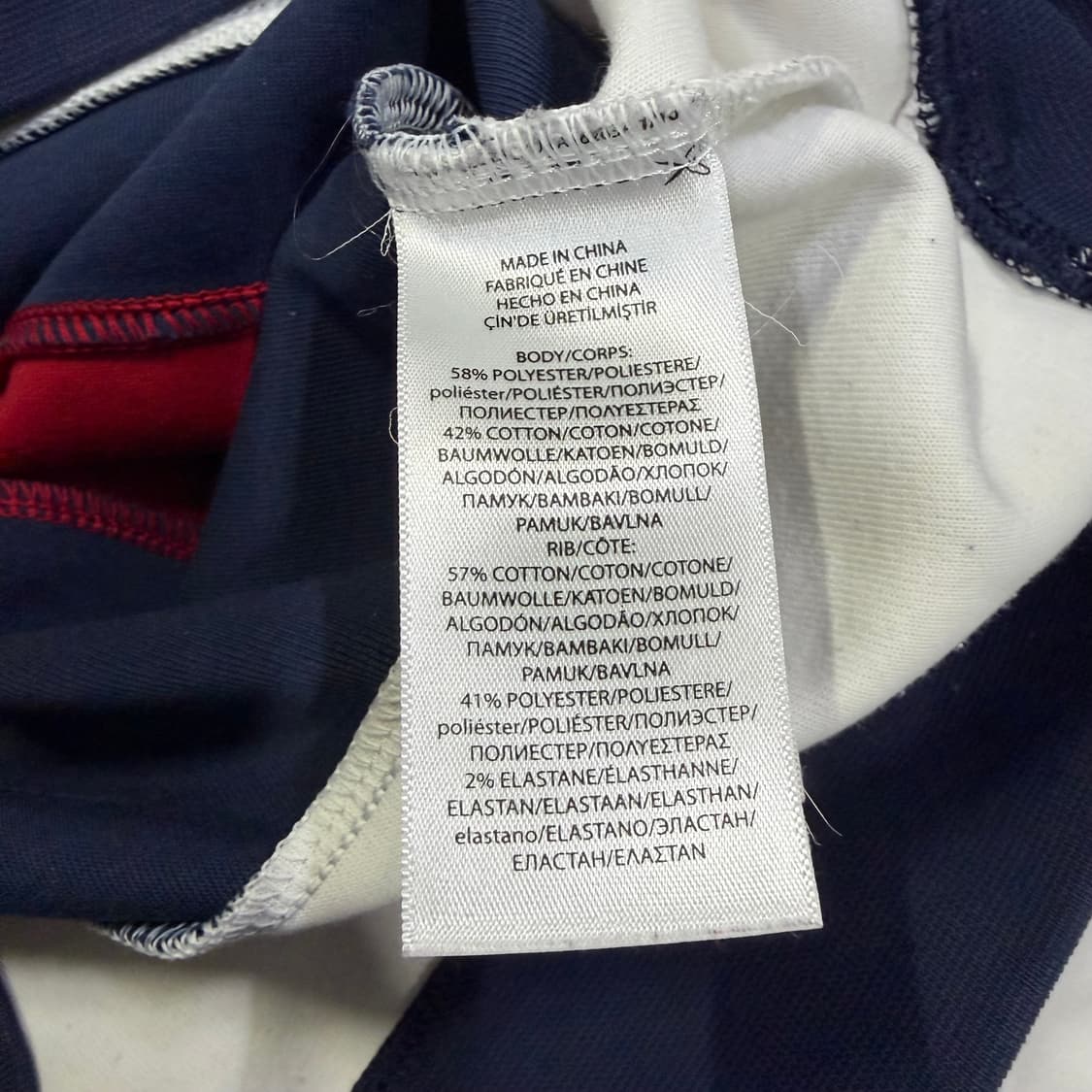 폴로 랄프로렌 스트라이프 배색 스웻셔츠 상품이미지4