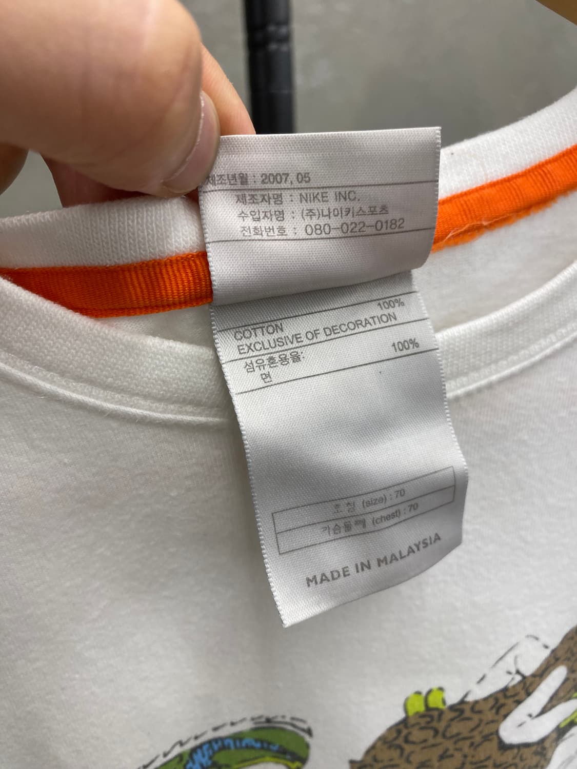 [S-M] 00s Nike I'm a Running Nut! 빈티지 반팔 상품이미지5