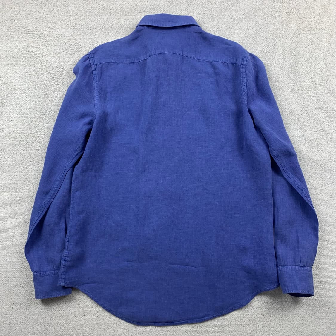 폴로 랄프로렌 포니로고 릴렉스핏 린넨 셔츠 네이비  상품이미지2