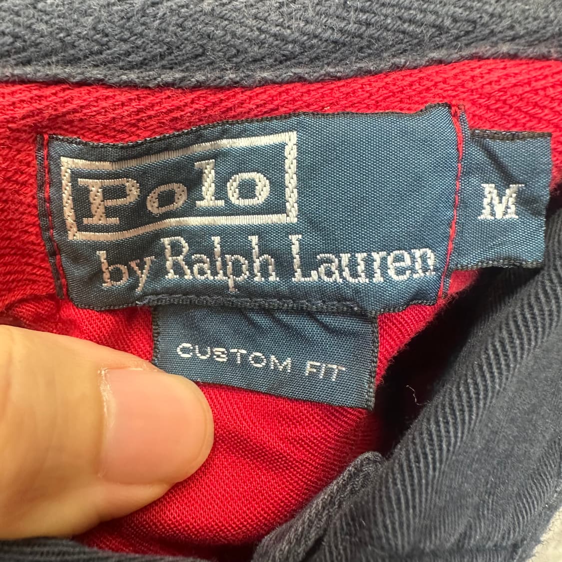 폴로 랄프로렌 레드럭비티 M 상품이미지4