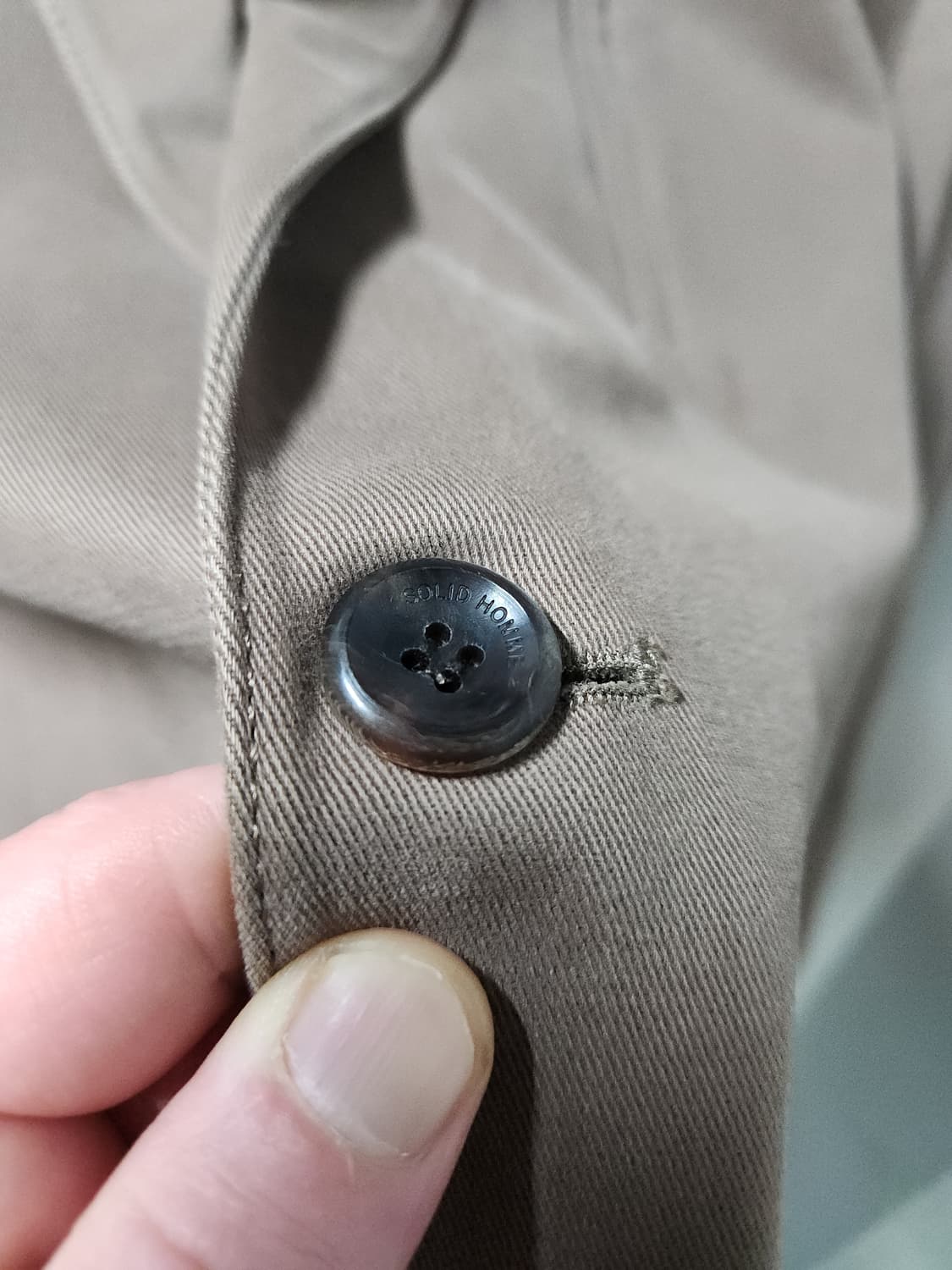 우영미 솔리드 옴므 코튼 블레이저 자켓 상품이미지6