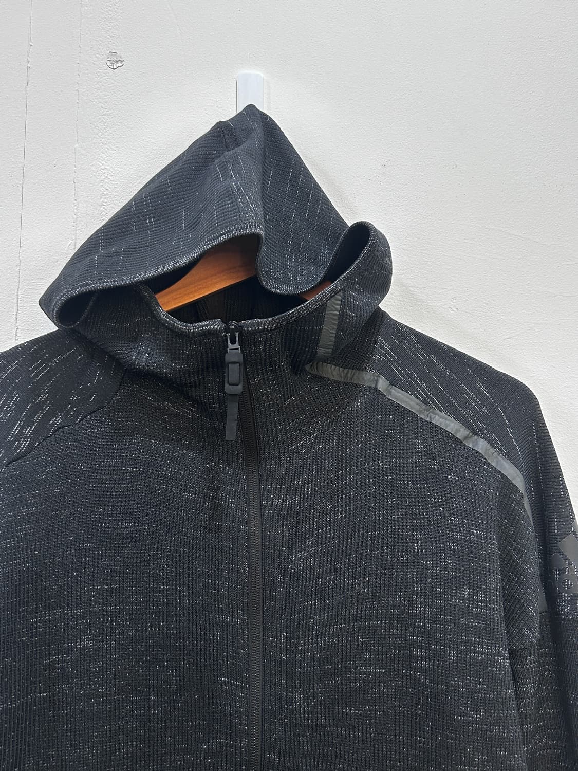 아디다스 후드집업 남성 L 100사이즈 다크그레이 상품이미지3